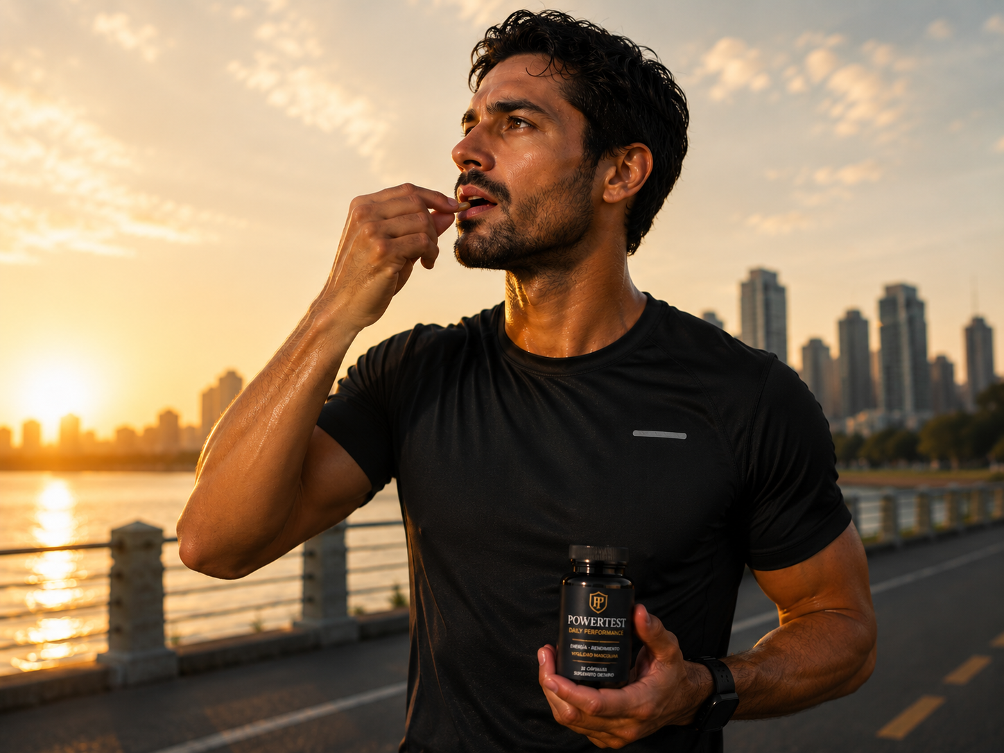 Hombre que volvio a sentirse con energia - PowerTest